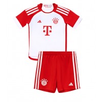 Fotbalové Dres Bayern Munich Leroy Sane #10 Dětské Domácí 2023-24 Krátký Rukáv (+ trenýrky)